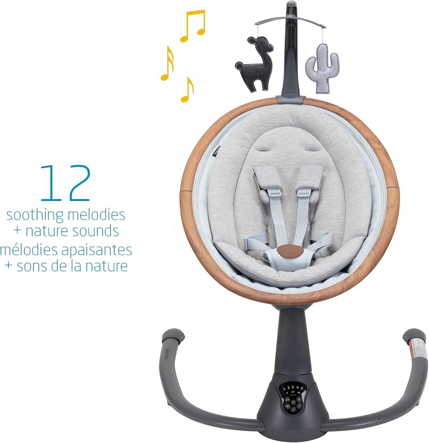 Balançoire Électrique Multifonctionnelle avec Bluetooth et Télécommande