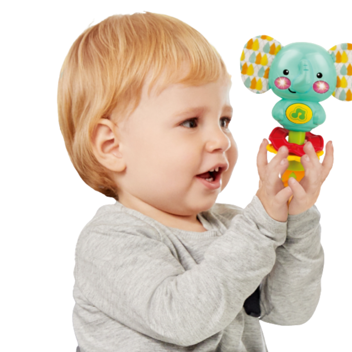 WinFun Hochet Musical Éléphant “Chante avec Moi” – 6M+