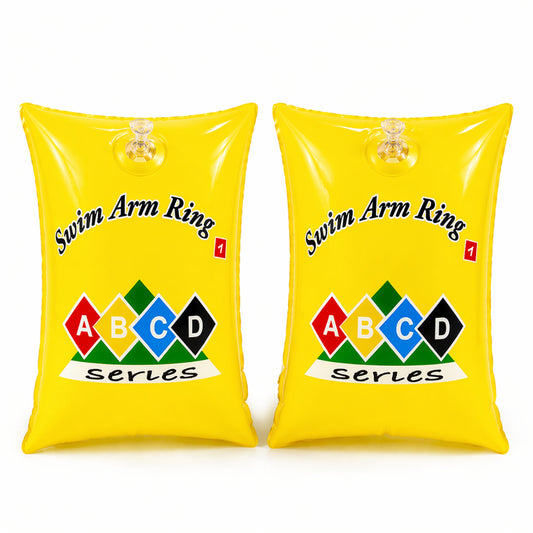 Brassards Gonflables Enfant de 1 à 3 ans - Jaune