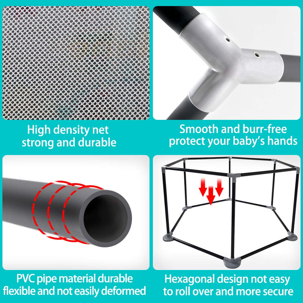 Parc à Balles pour Bébé – Avec 50 Balles Colorées