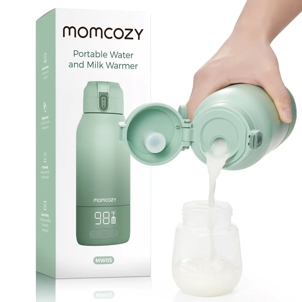 Chauffe-Biberon Portable 2-en-1 Eau & Lait Maternel – Momcozy