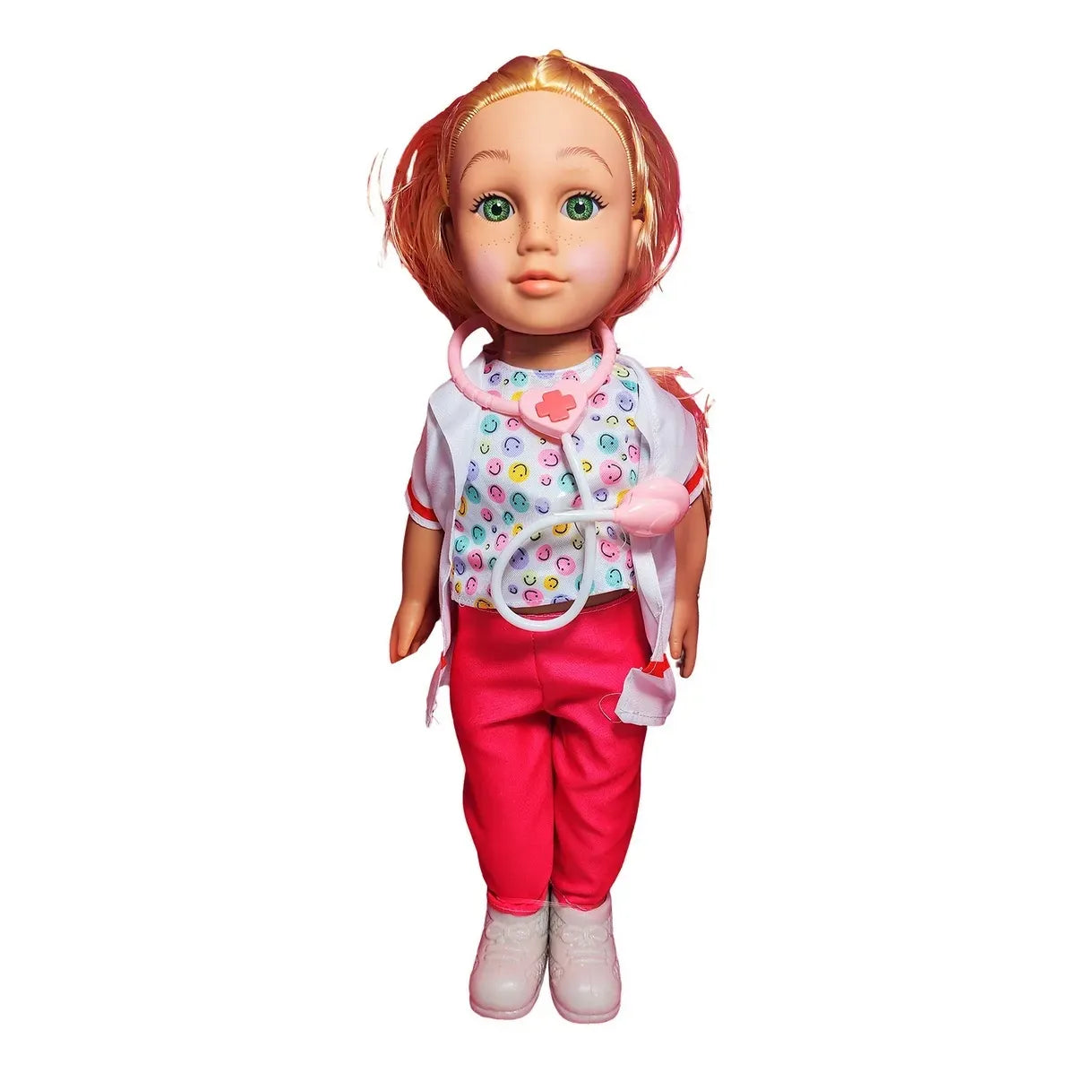 Poupée Docteur avec Blouse et Accessoires Médicaux