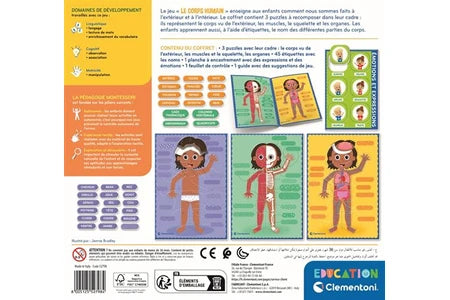Le Corps Humain Montessori – Clementoni