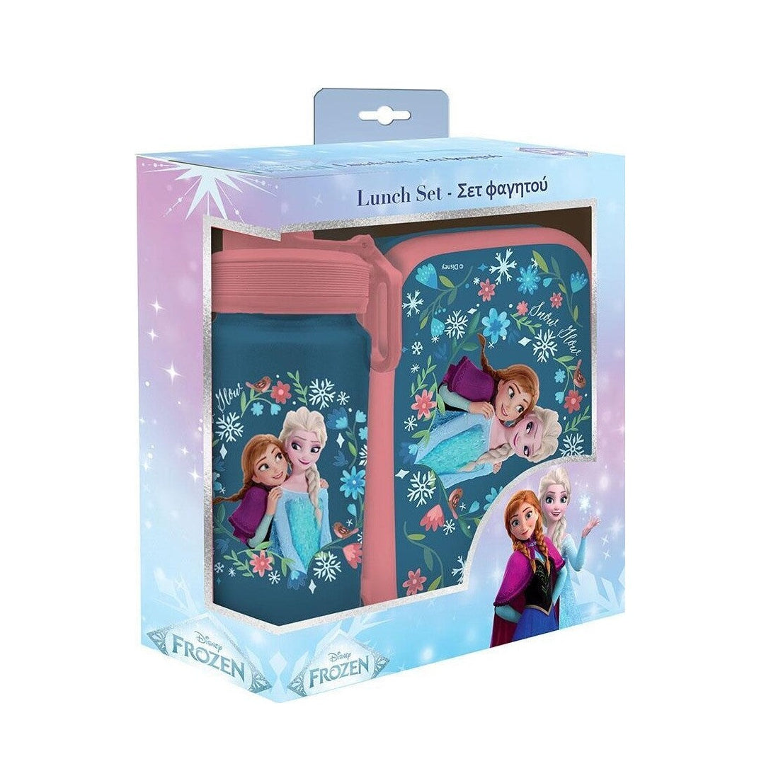 Set Repas Disney Frozen – Gourde et Boîte à Repas