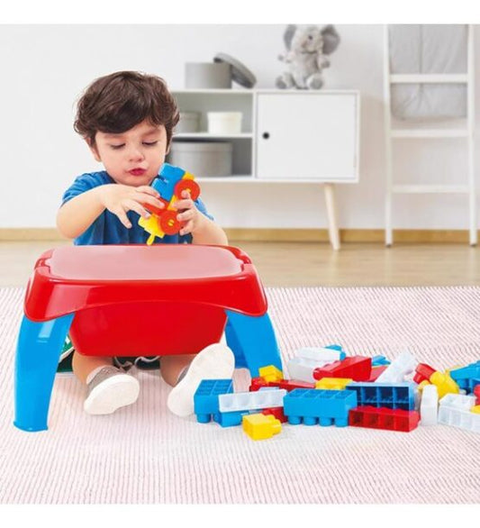 Table d’Activité Jumbo Bleu 30 pièces – Dolu