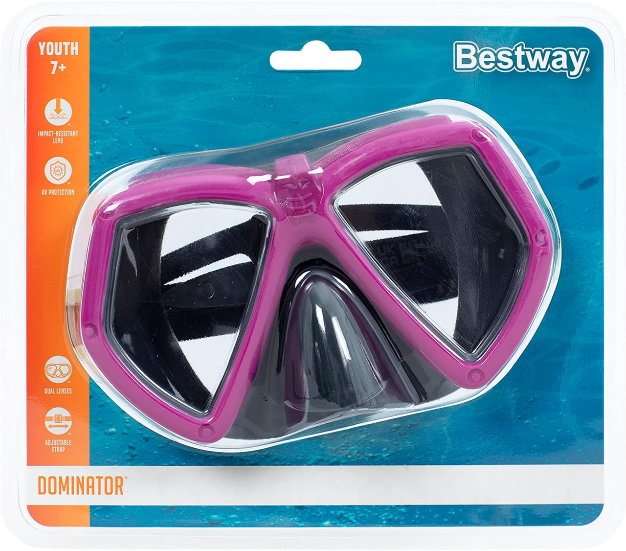 Masque de Natation Enfant 7 ans et + – Bestway Dominator