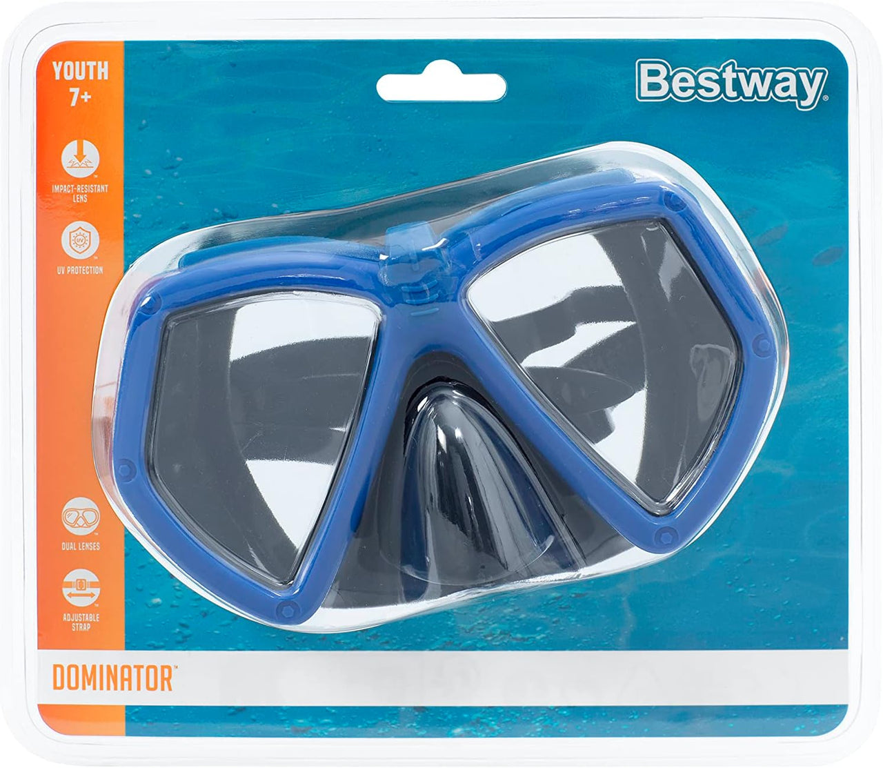 Masque de Natation Enfant 7 ans et + – Bestway Dominator