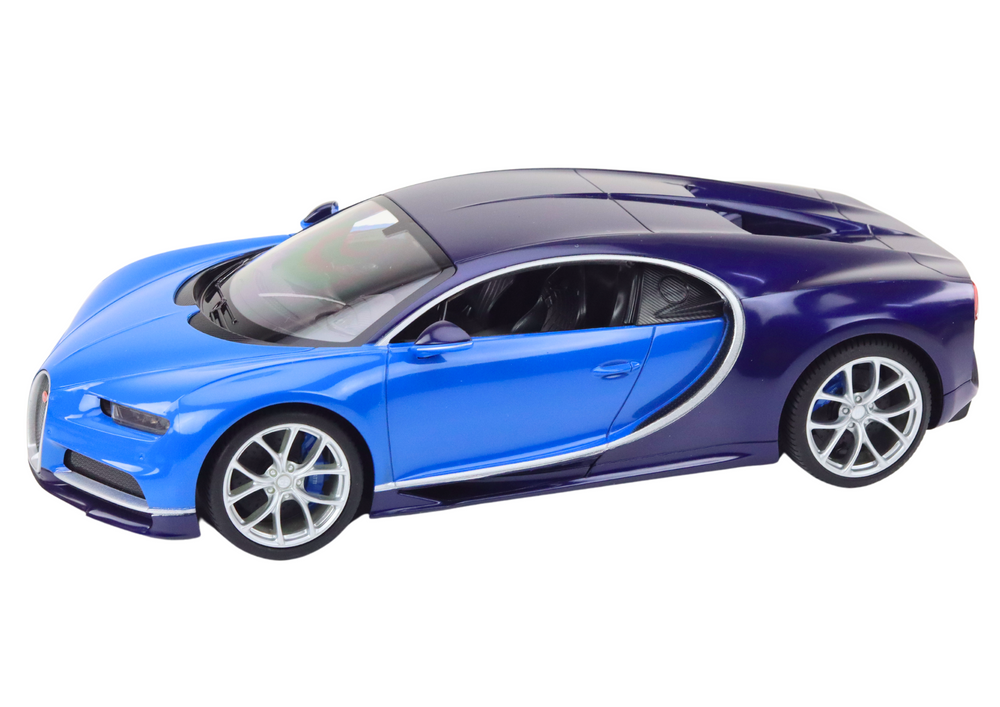 Voiture radiocommandée Bugatti Chiron 1:14 Bleu - Rastar