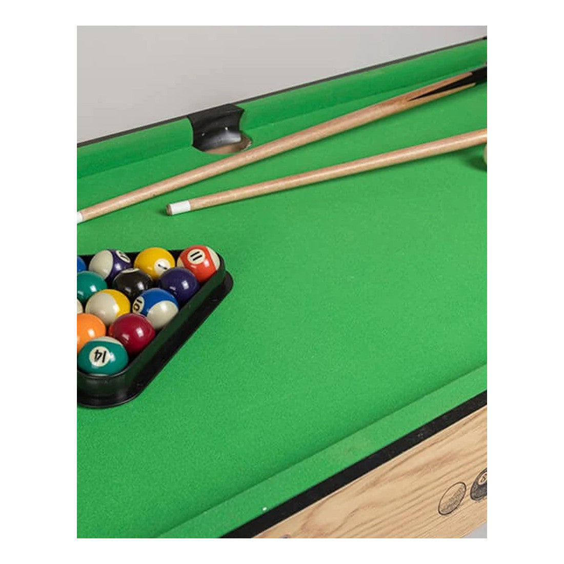 Eurekakids Babyfoot & Billard Pliants 2 en 1