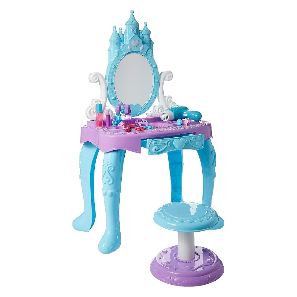 Coiffeuse La Reine des Neiges – avec Lumières et Musique