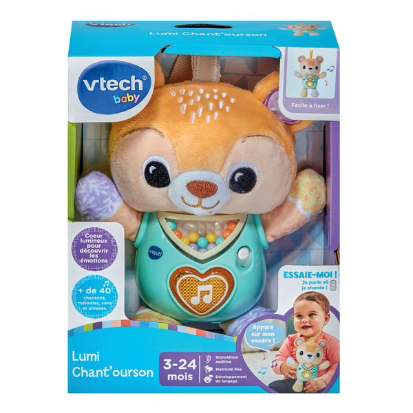 Peluche d'Activité Lumi Chant'ourson VTech