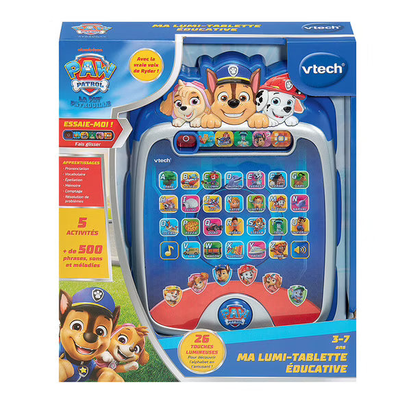 Lumi Tablette Éducative Pat'Patrouille VTech