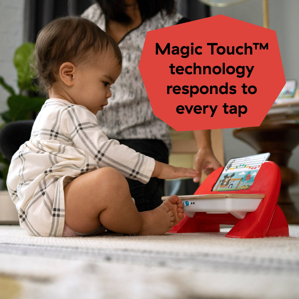 Hape Baby Einstein Premières Mélodies de Cal - Piano en Bois pour Bébé