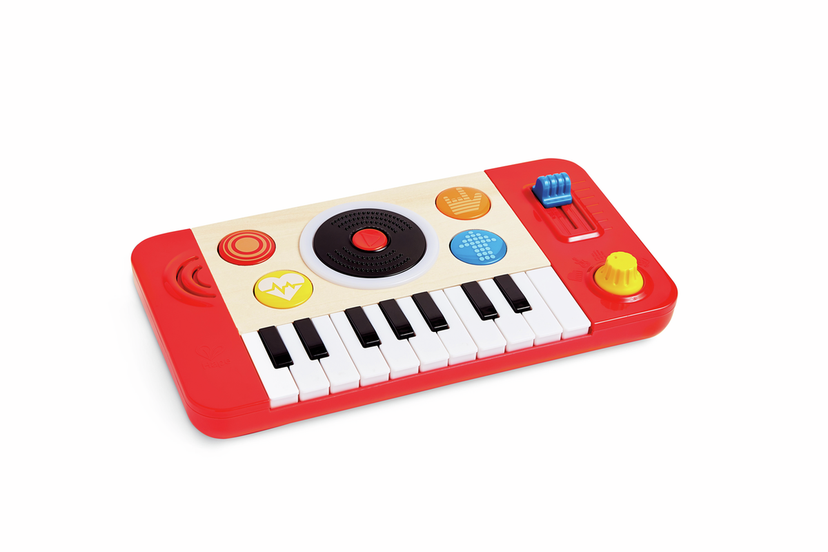 Studio DJ Mix & Spin Hape - Clavier Musical Interactif pour Enfant