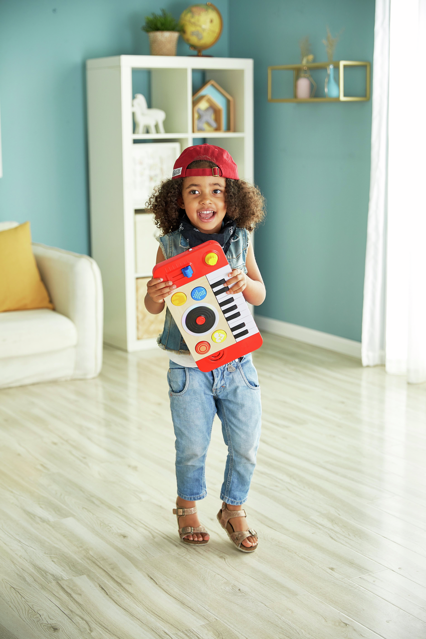 Studio DJ Mix & Spin Hape - Clavier Musical Interactif pour Enfant
