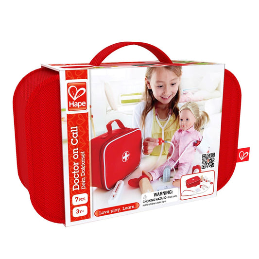 Mallette de Docteur en Bois Hape - Coffret Médical pour Enfants
