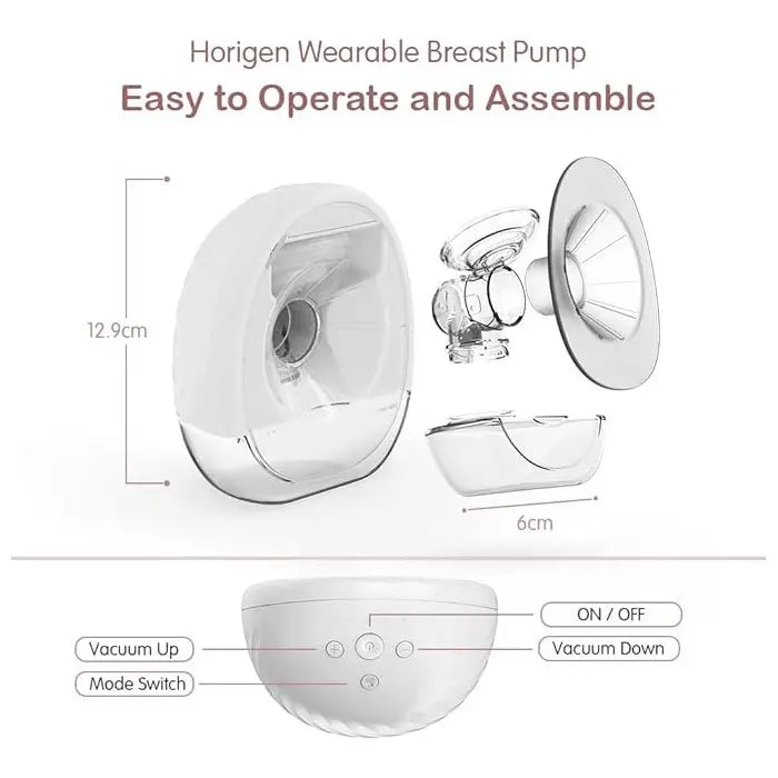 Horigen Tire-lait Électrique Simple Mains Libres – Confort et Performance