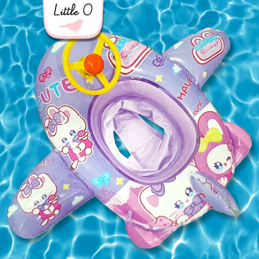 Bouée Siège Bébé Avion avec Volant – Cute Sweet Bunny