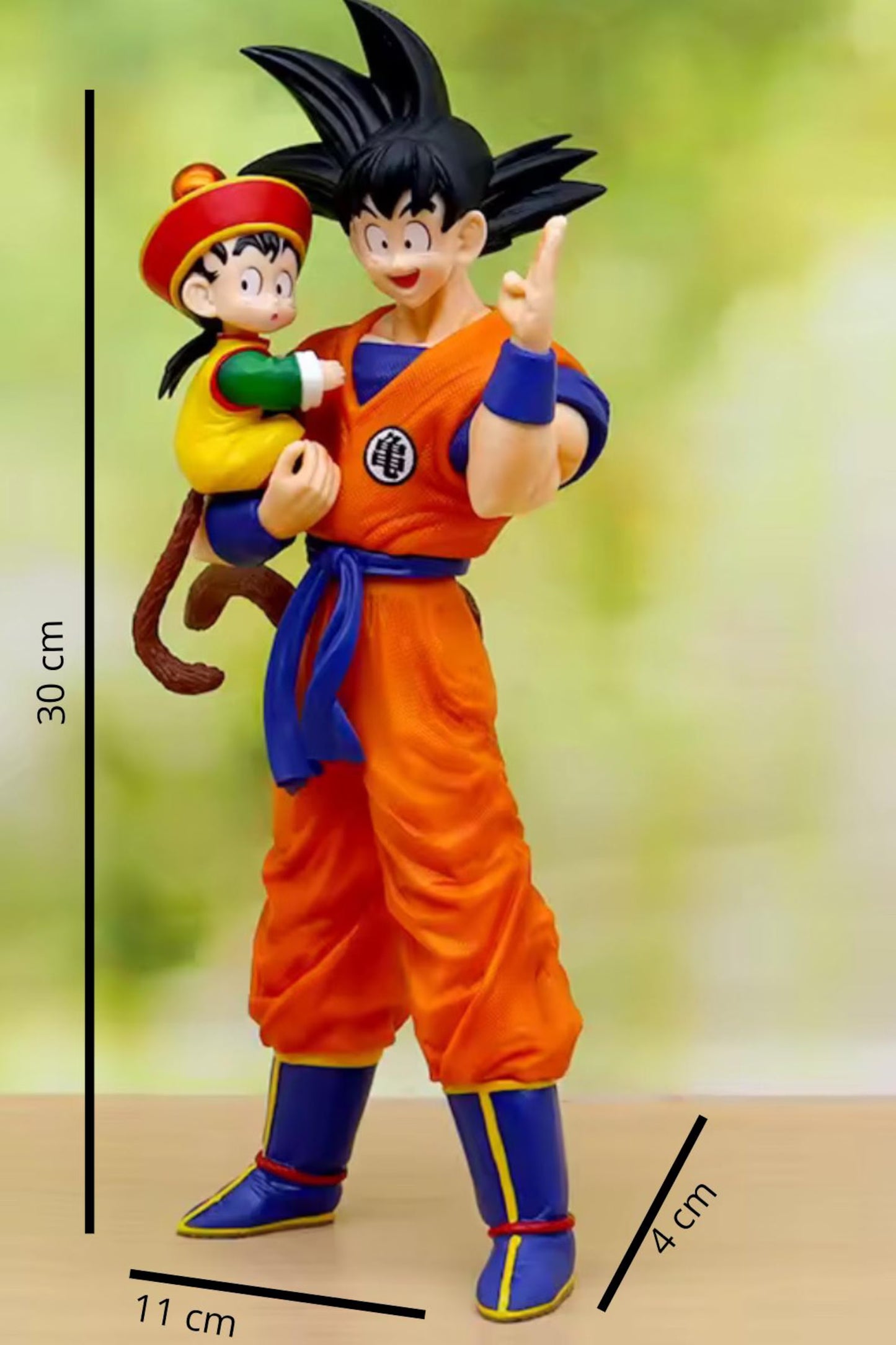 Dragon Ball Z Goku & Gohan Figure 30cm – Anime Father and Son Collectible Statue