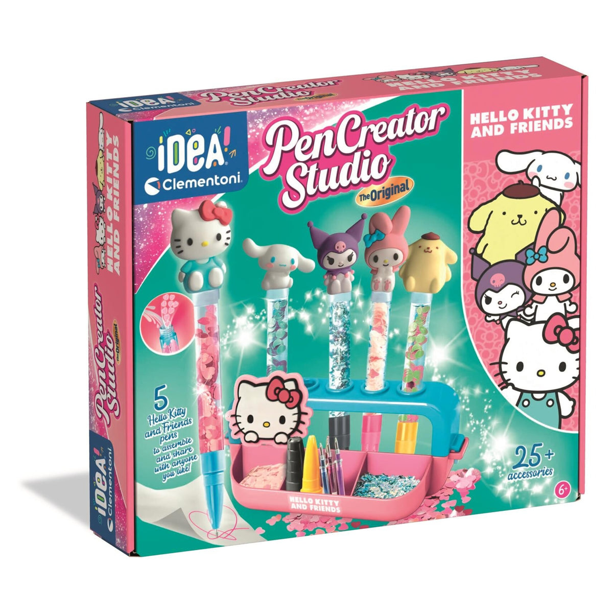 Clementoni Pen Creator Studio Hello Kitty and Friends – Atelier de Stylos à Assembler