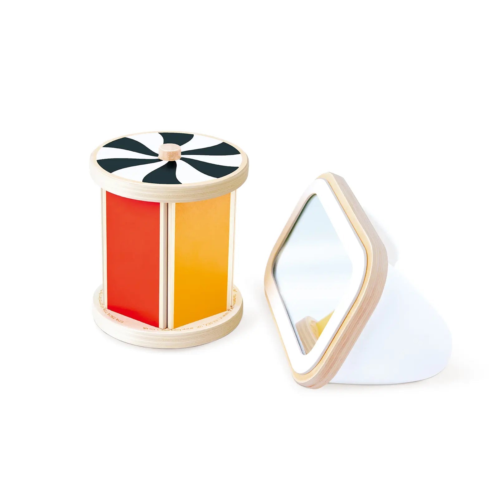 Tambour rotatif avec miroir Hape