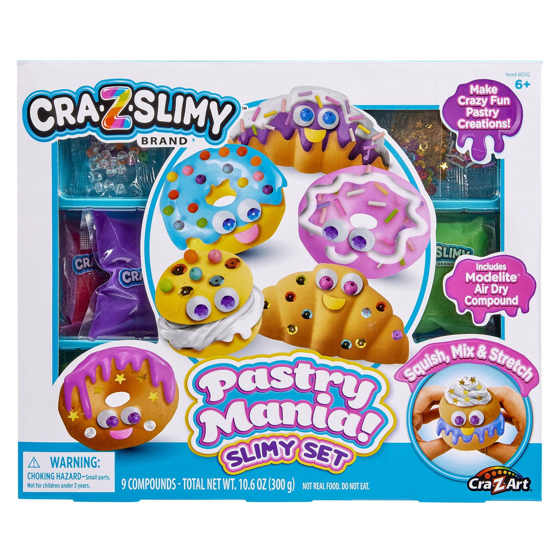 Coffret slime Pastry Mania - Crée tes pâtisseries en slime