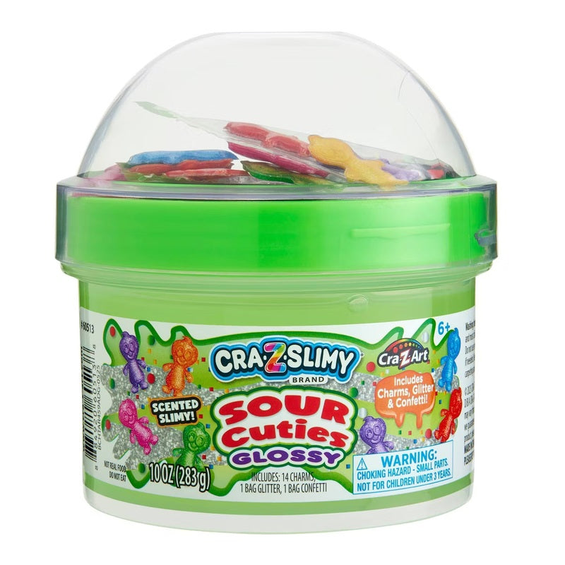 Pot de slime brillant parfumé Sour Cuties - 283g