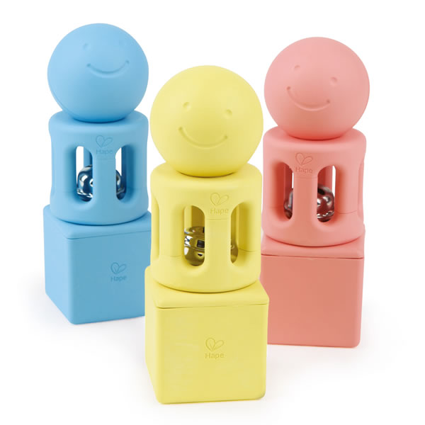 Trio de hochets géométriques Hape