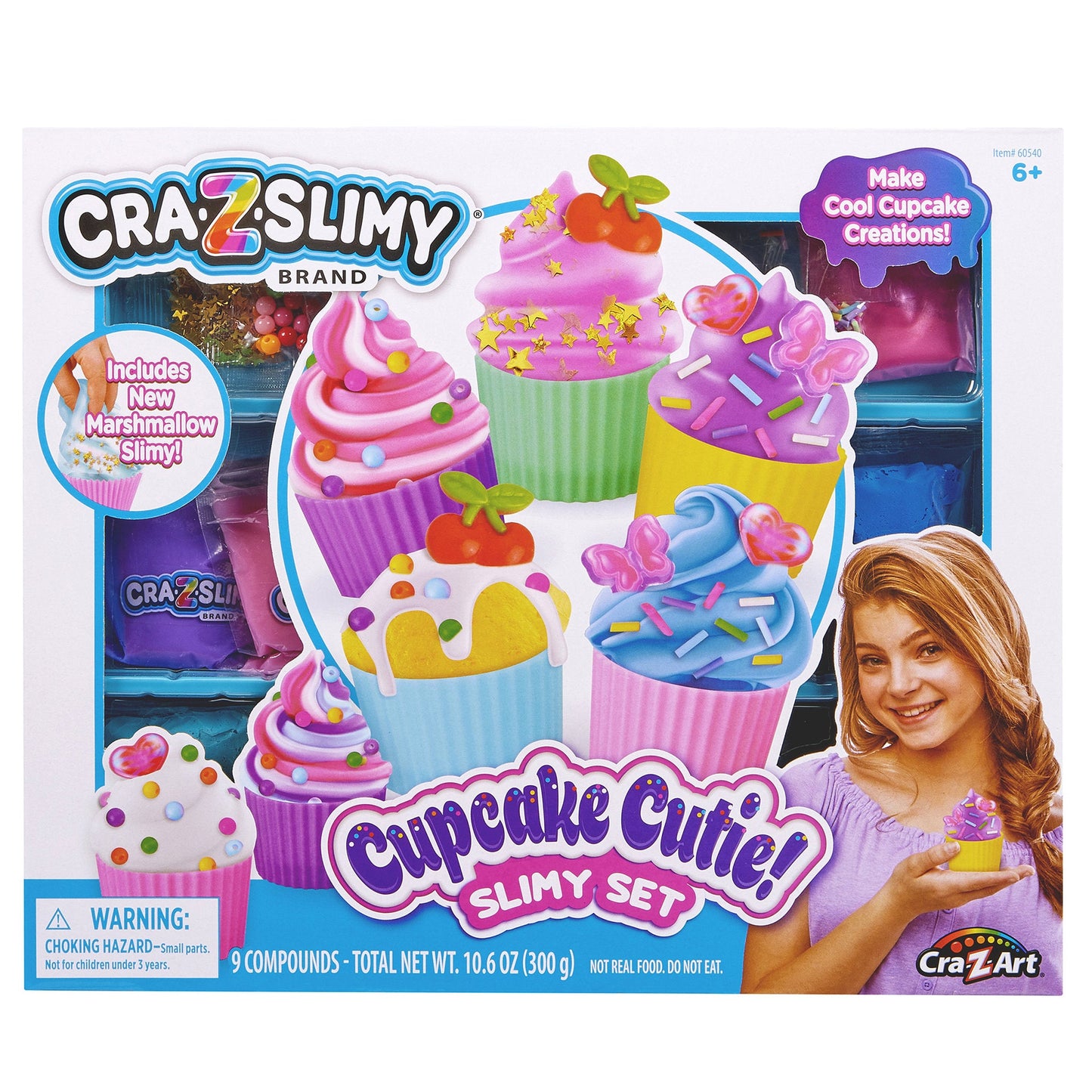 Coffret slime Cupcake Cutie - Crée tes cupcakes en slime