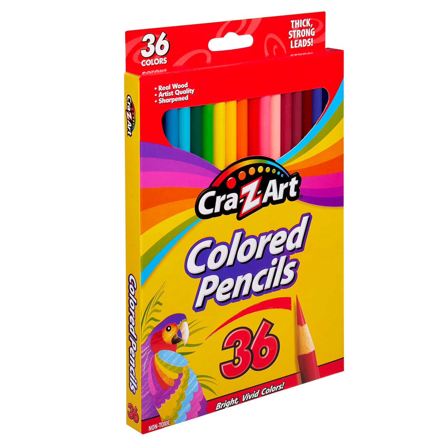 Boîte de 36 crayons de couleur - Coloris variés