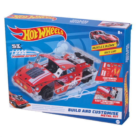 Kit de Construction Métal Voiture de Course – Réplique Non Officielle Style Hot Wheels