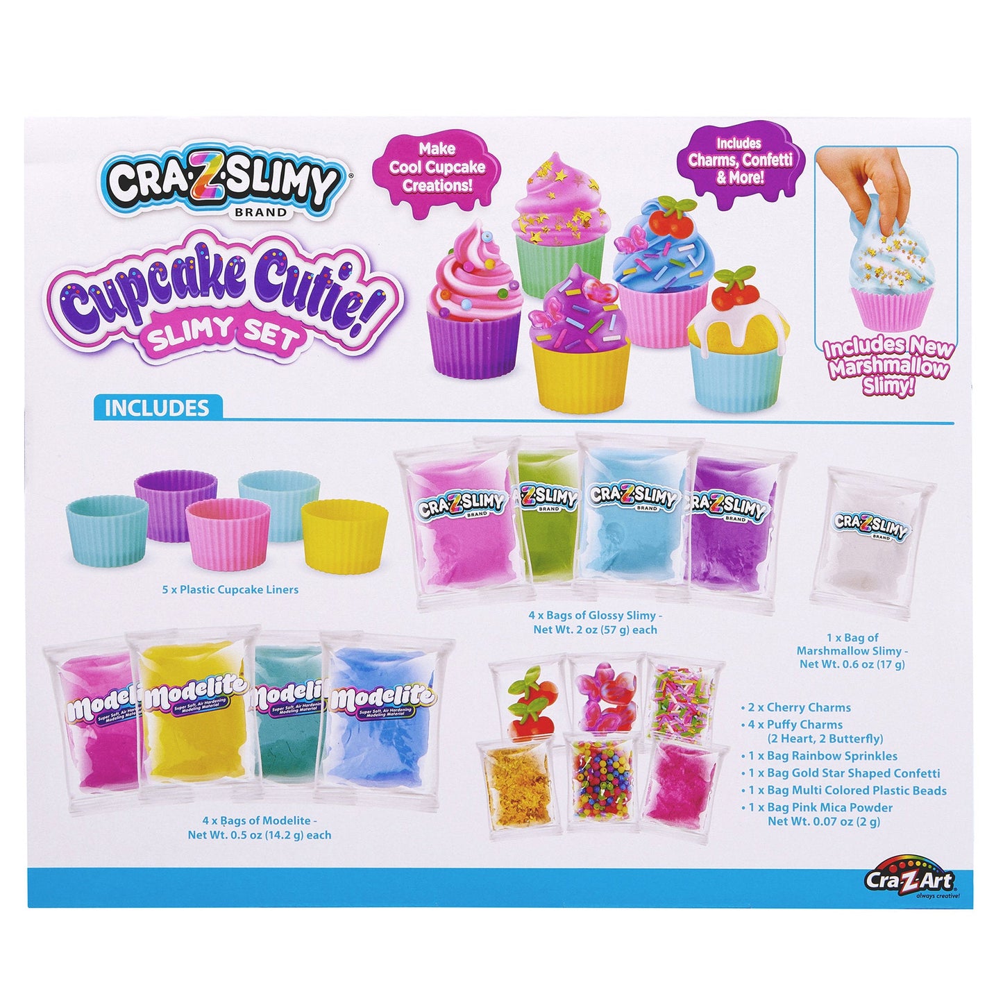 Coffret slime Cupcake Cutie - Crée tes cupcakes en slime
