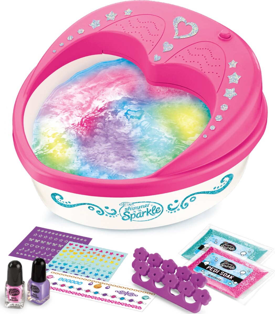 Spa des pieds lumineux 5 en 1 - Super Spa Salon