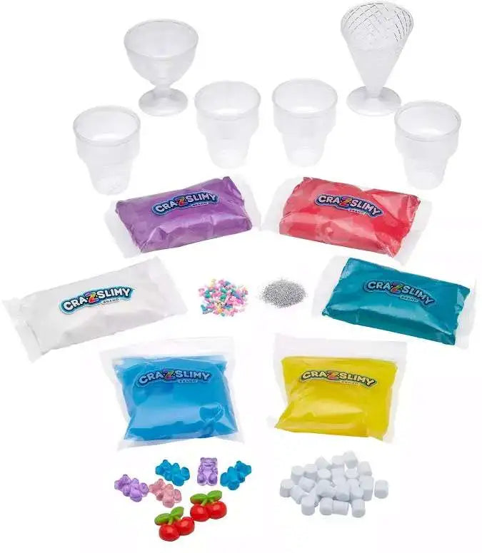 Coffret slime Ice Cream Party - Crée tes glaces en slime