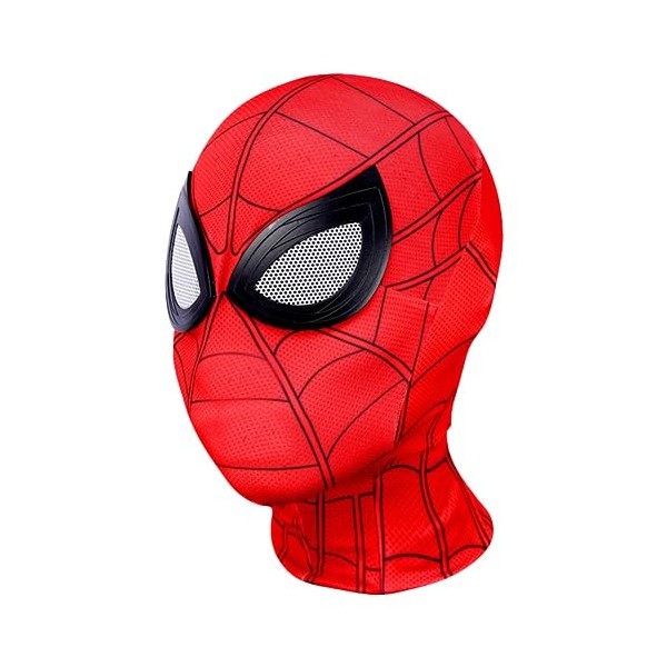 Masque Spider Intégral en Tissu pour Enfant – Réplique non officielle, non affiliée à la marque