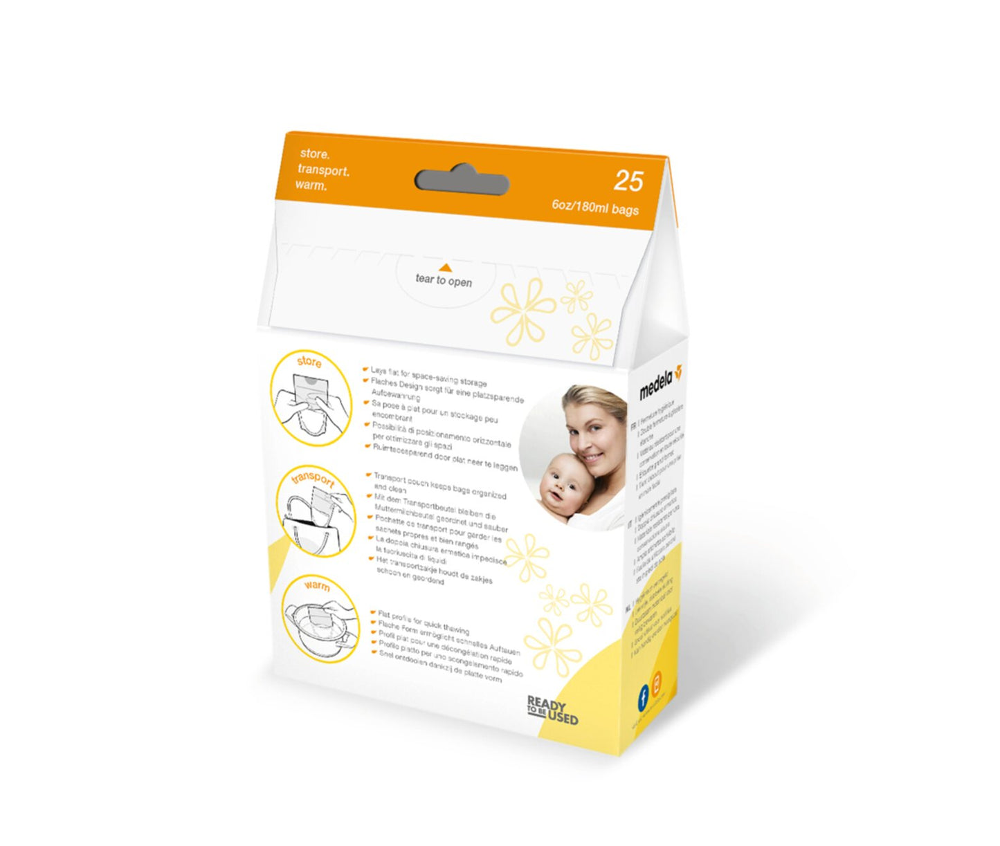 Sachets de conservation pour lait maternel – Medela