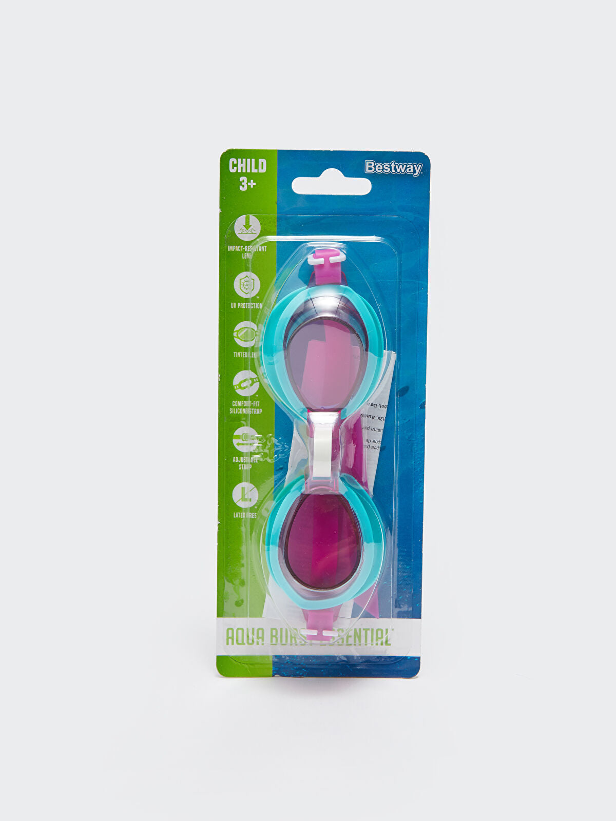 Lunettes de Natation Enfant – Bestway Aqua Burst Essential – 3A+
