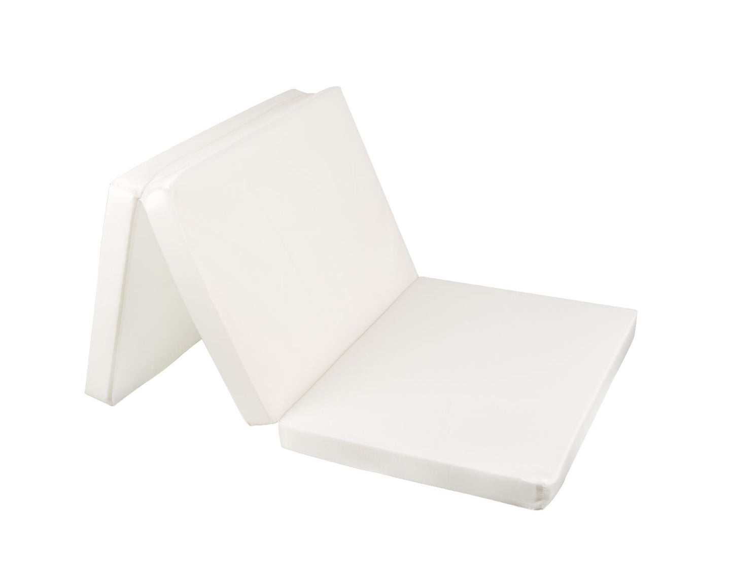 Matelas pliant bébé Kikkaboo – 59 x 118 x 5 cm – Polyester gris clair