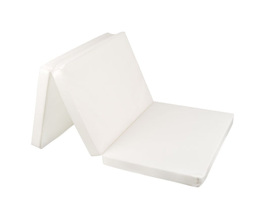 Matelas pliant bébé Kikkaboo – 59 x 118 x 5 cm – Polyester gris clair