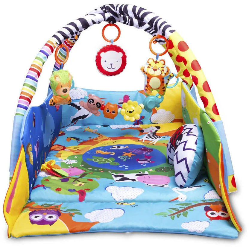 Tapis d'Éveil Multifonction Lionelo Anika Plus avec Piscine à Balles