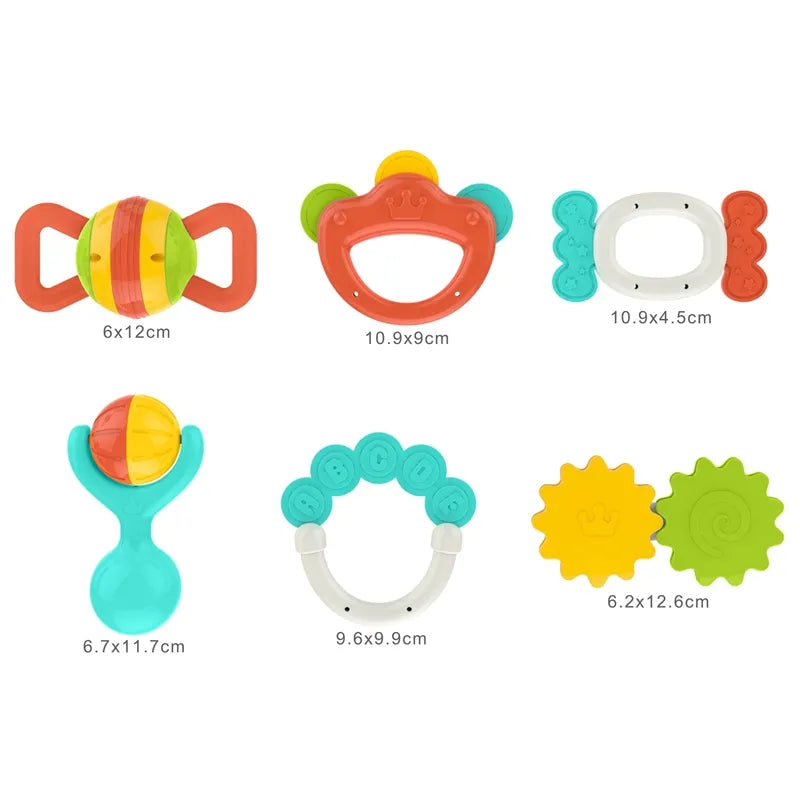 Lot de 12 Hochets de dentition – Huanger