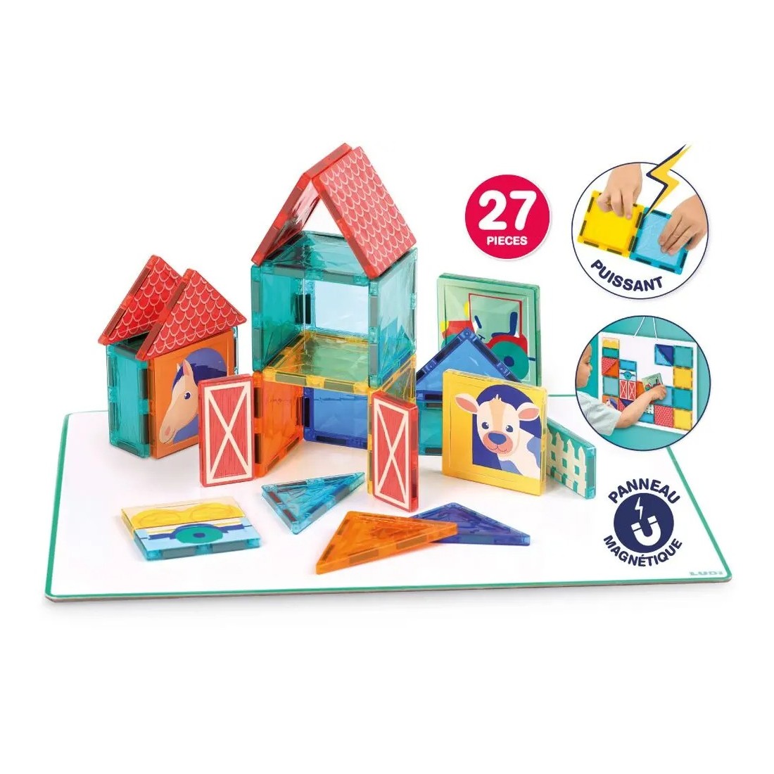 Panneau Magnétique 27 Pièces - LUDI