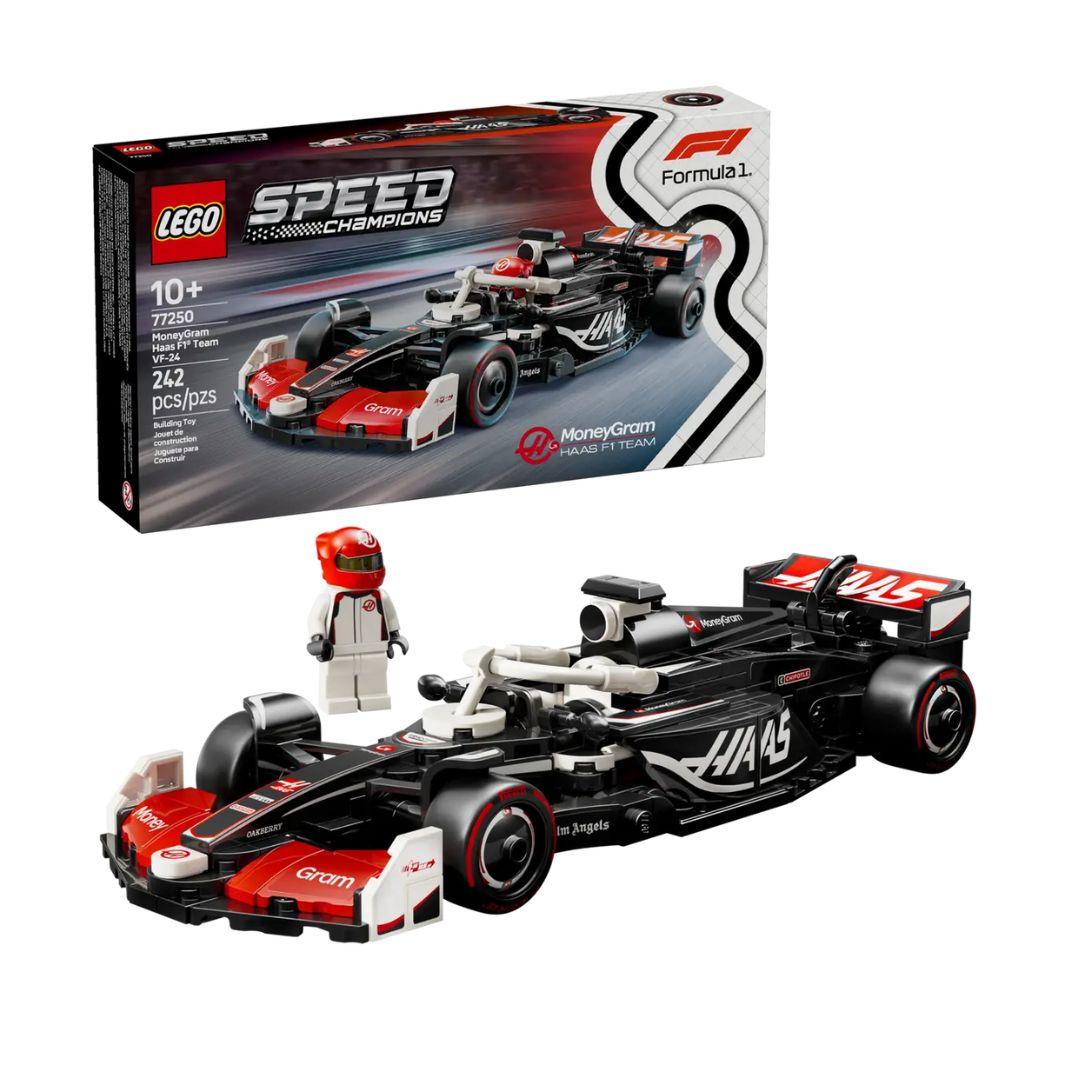 LEGO® Speed Champions 77250 - MoneyGram Haas F1® Team VF-24 Race Car