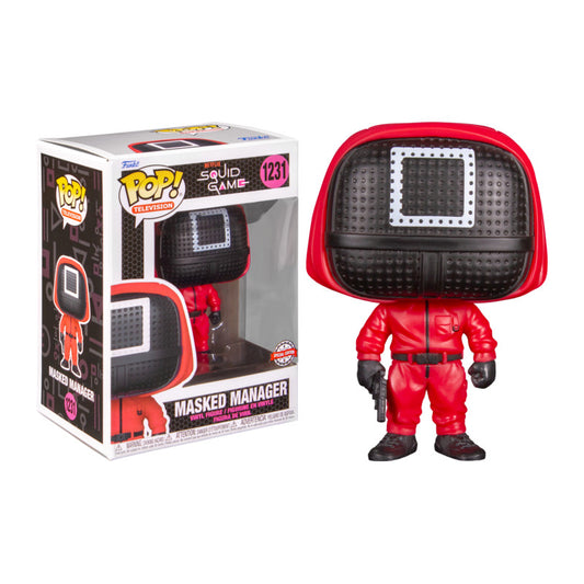 Figurine Funko Pop Squid Game – Masked Manager (Édition Exclusive)