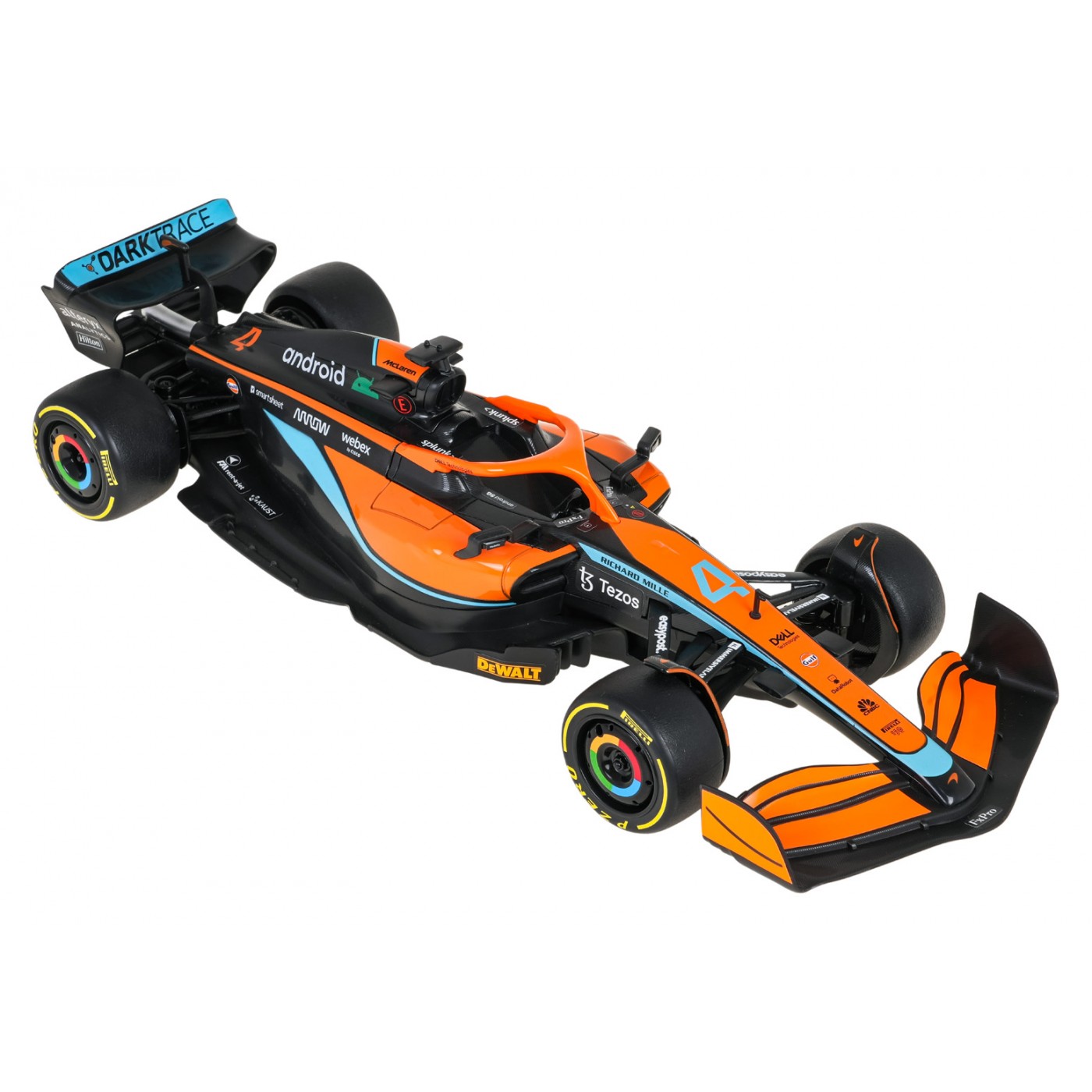 Voiture radiocommandée McLaren F1 MCL36 Orange 1:12 - Voiture de Formule 1 - Rastar