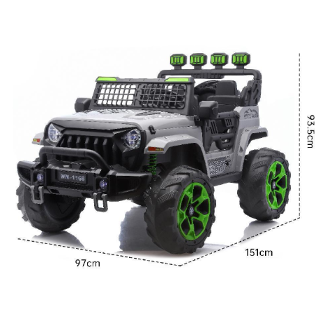 Voiture 4x4 Électrique pour Enfant – Jeep Tout-Terrain 24V avec Télécommande