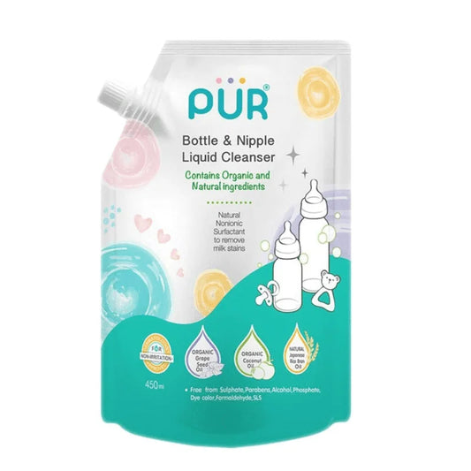 Liquide de Nettoyage Biberons et Tétines Pür 450ml