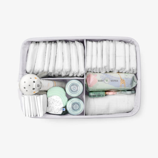 Organisateur de couches et de produits pour bébé Kikkaboo - Rose