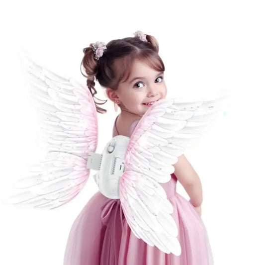 Ailes d’Ange Lumineuses avec Sons et Mouvements