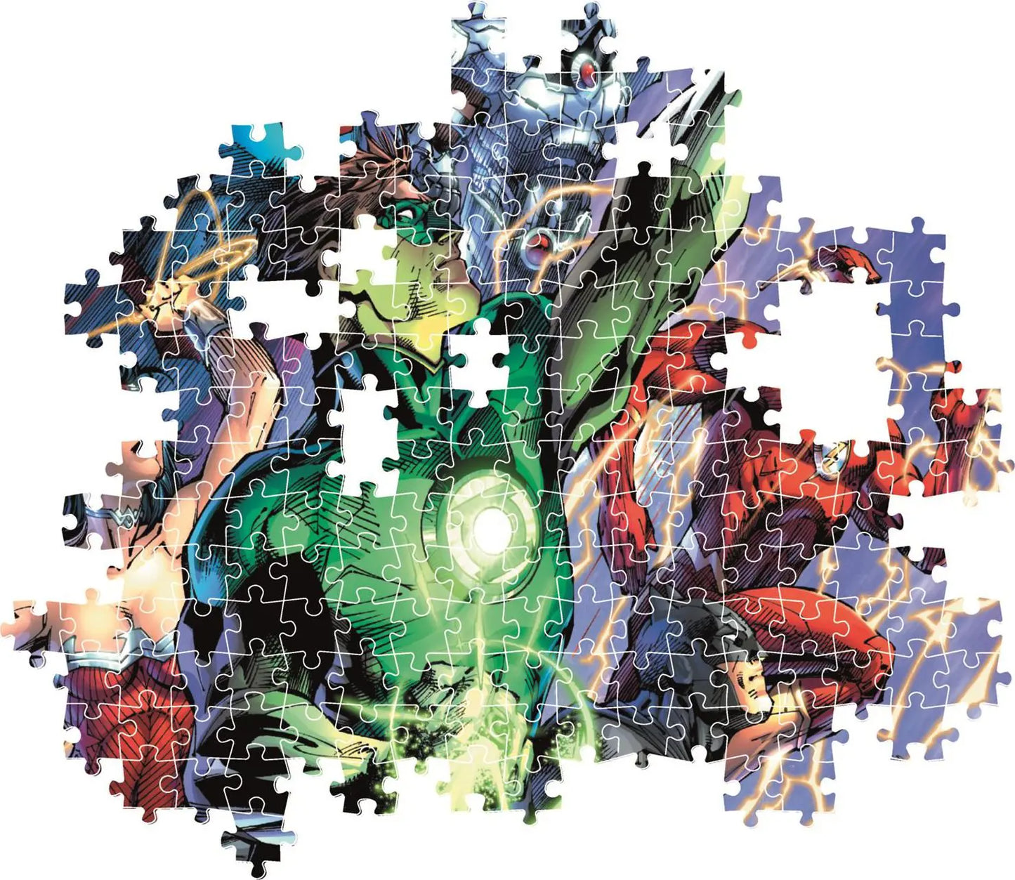 Puzzle Justice League - 500 Pièces - Clementoni